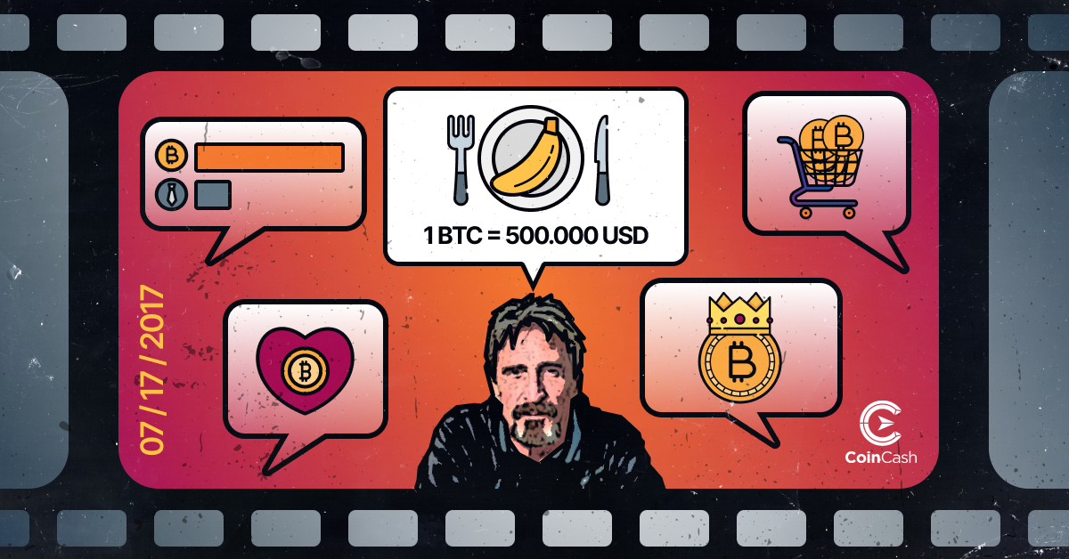 John McAfee's reckless, iconic statement
